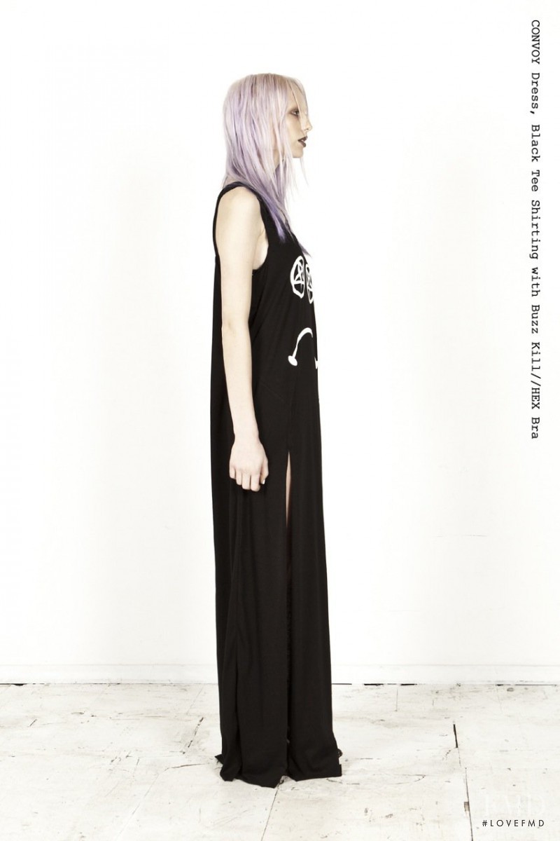 Lili Sumner featured in  the Jimmy D Buzz Kill lookbook for Spring/Summer 2012