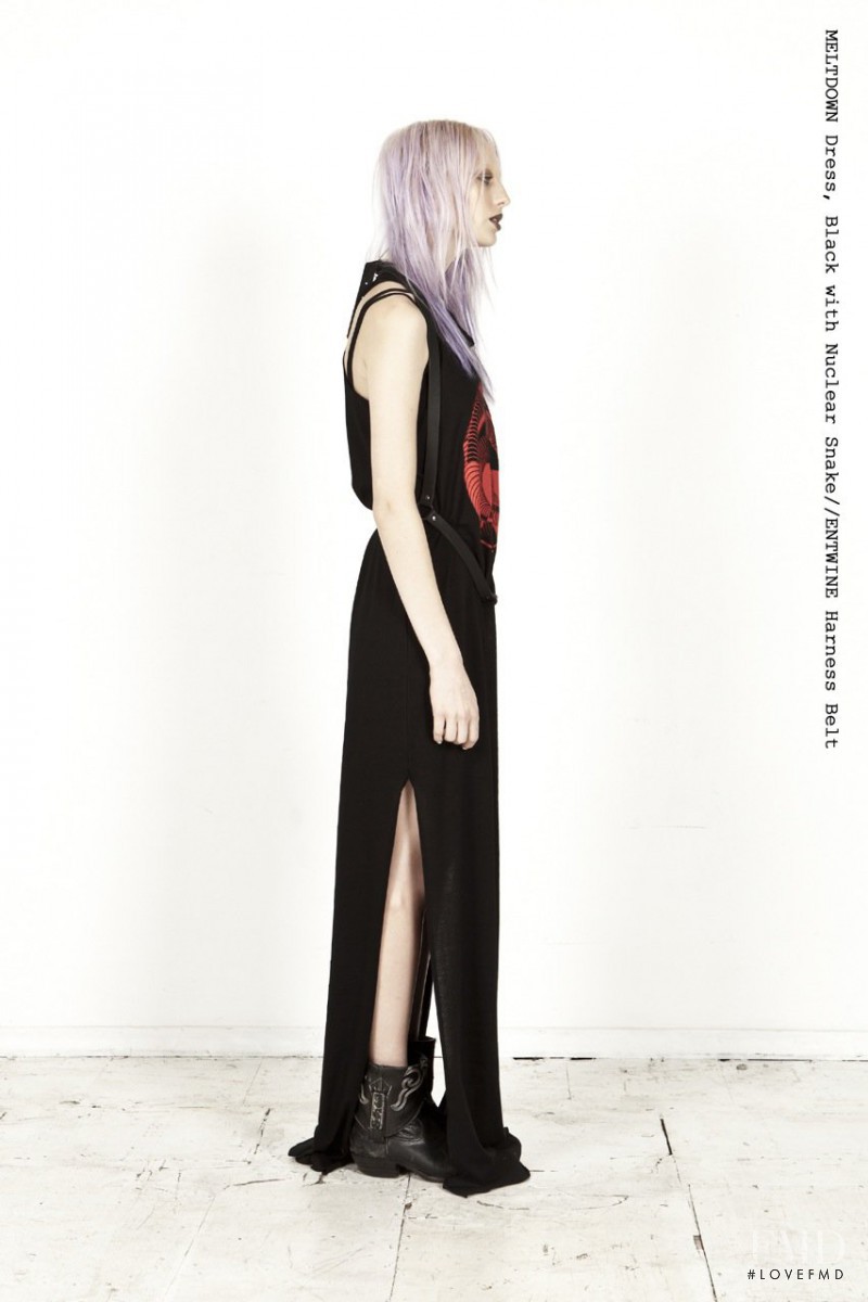 Lili Sumner featured in  the Jimmy D Buzz Kill lookbook for Spring/Summer 2012