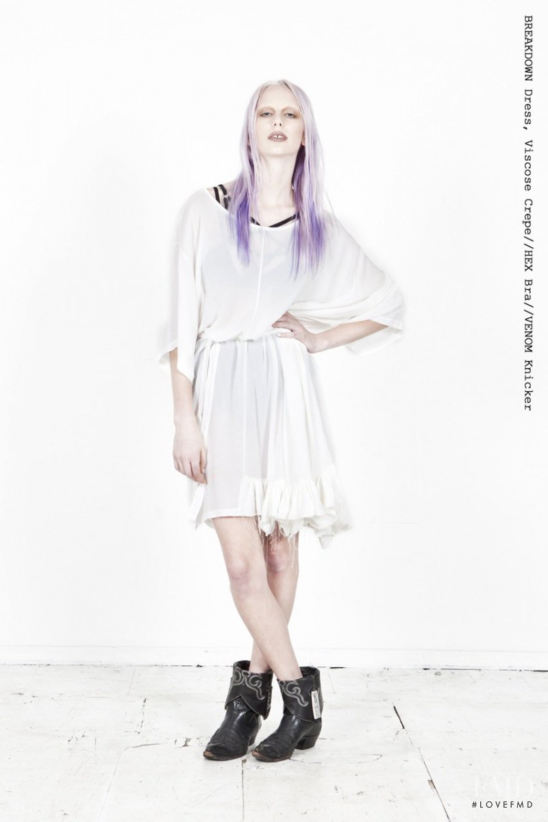 Lili Sumner featured in  the Jimmy D Buzz Kill lookbook for Spring/Summer 2012