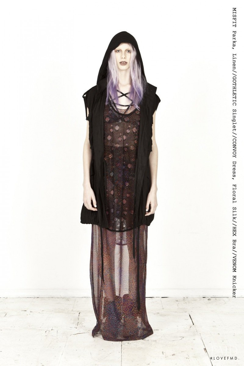 Lili Sumner featured in  the Jimmy D Buzz Kill lookbook for Spring/Summer 2012