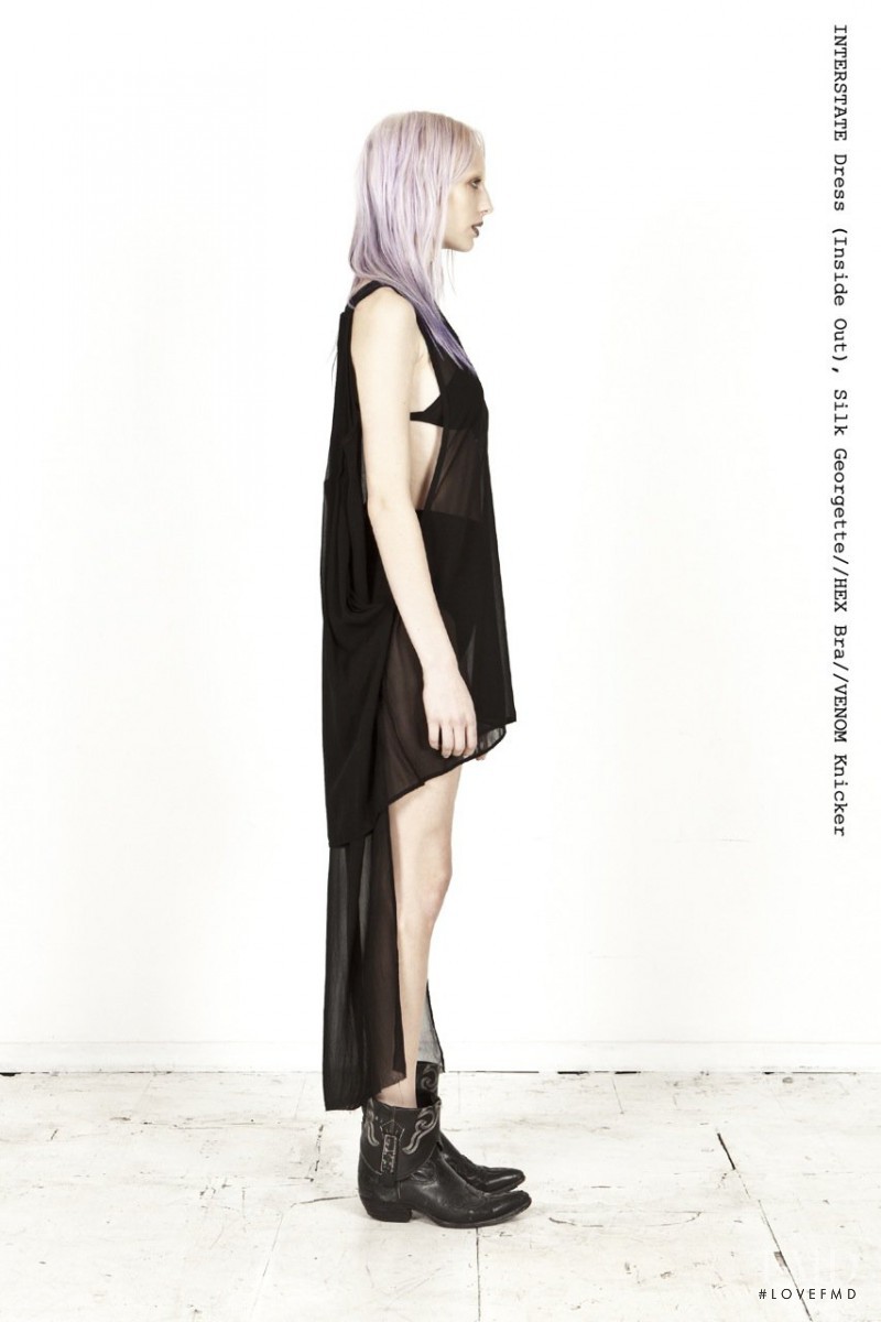 Lili Sumner featured in  the Jimmy D Buzz Kill lookbook for Spring/Summer 2012