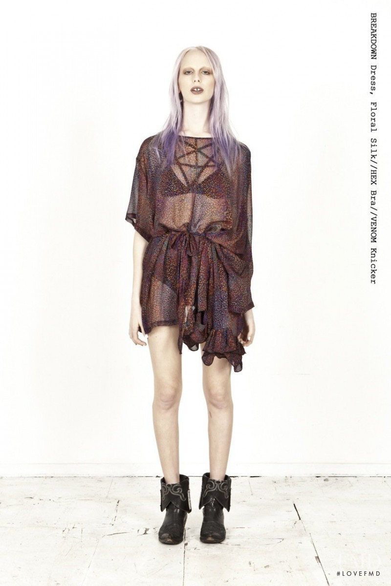 Lili Sumner featured in  the Jimmy D Buzz Kill lookbook for Spring/Summer 2012