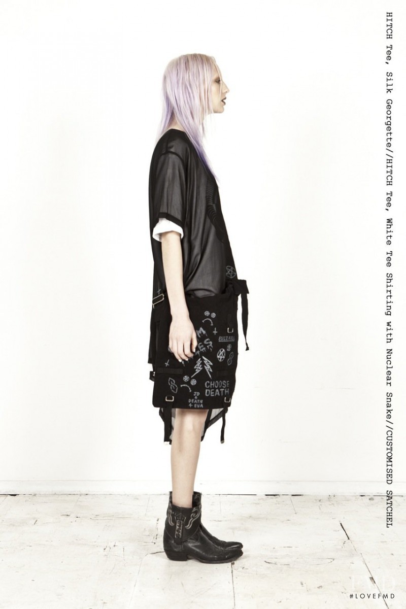 Lili Sumner featured in  the Jimmy D Buzz Kill lookbook for Spring/Summer 2012