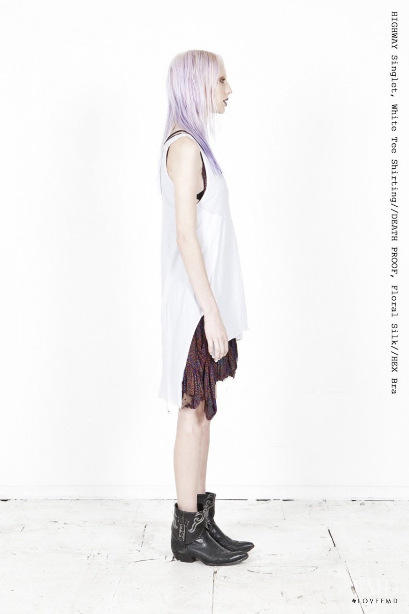 Lili Sumner featured in  the Jimmy D Buzz Kill lookbook for Spring/Summer 2012