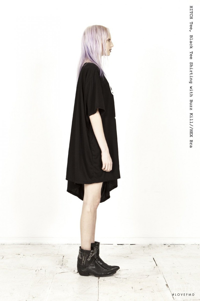 Lili Sumner featured in  the Jimmy D Buzz Kill lookbook for Spring/Summer 2012