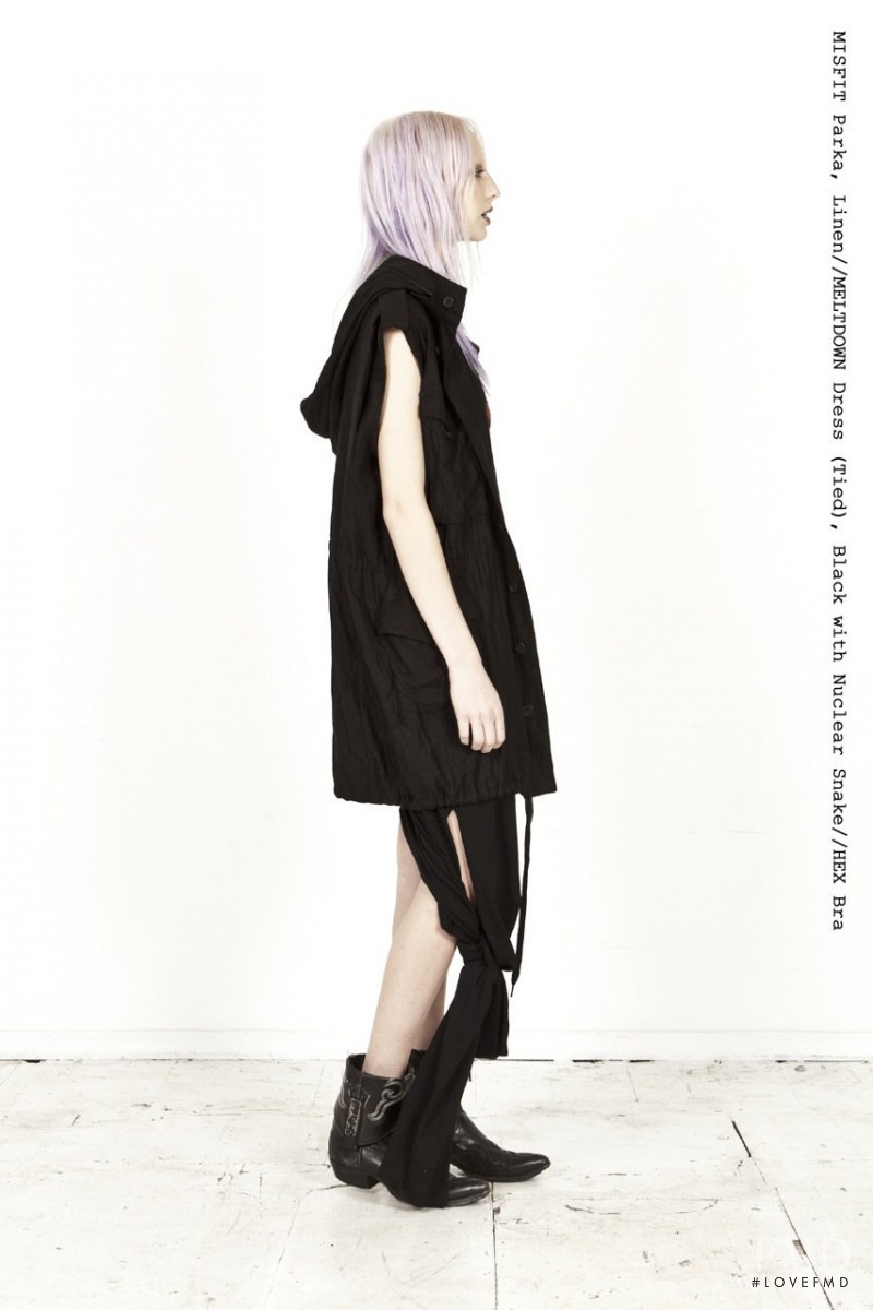 Lili Sumner featured in  the Jimmy D Buzz Kill lookbook for Spring/Summer 2012