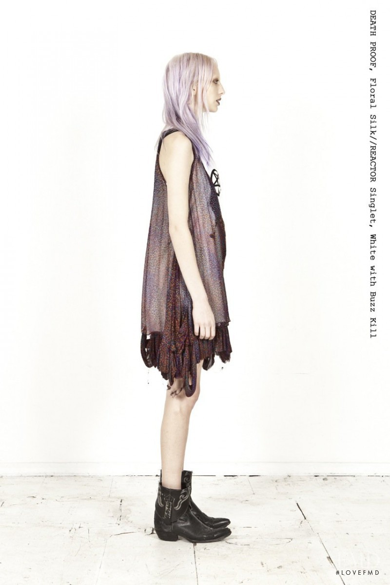 Lili Sumner featured in  the Jimmy D Buzz Kill lookbook for Spring/Summer 2012