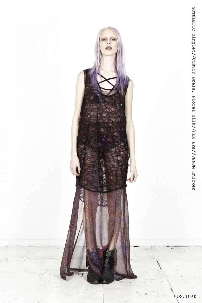 Lili Sumner featured in  the Jimmy D Buzz Kill lookbook for Spring/Summer 2012