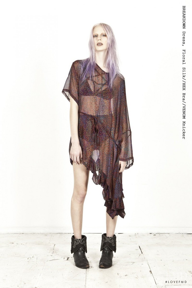 Lili Sumner featured in  the Jimmy D Buzz Kill lookbook for Spring/Summer 2012