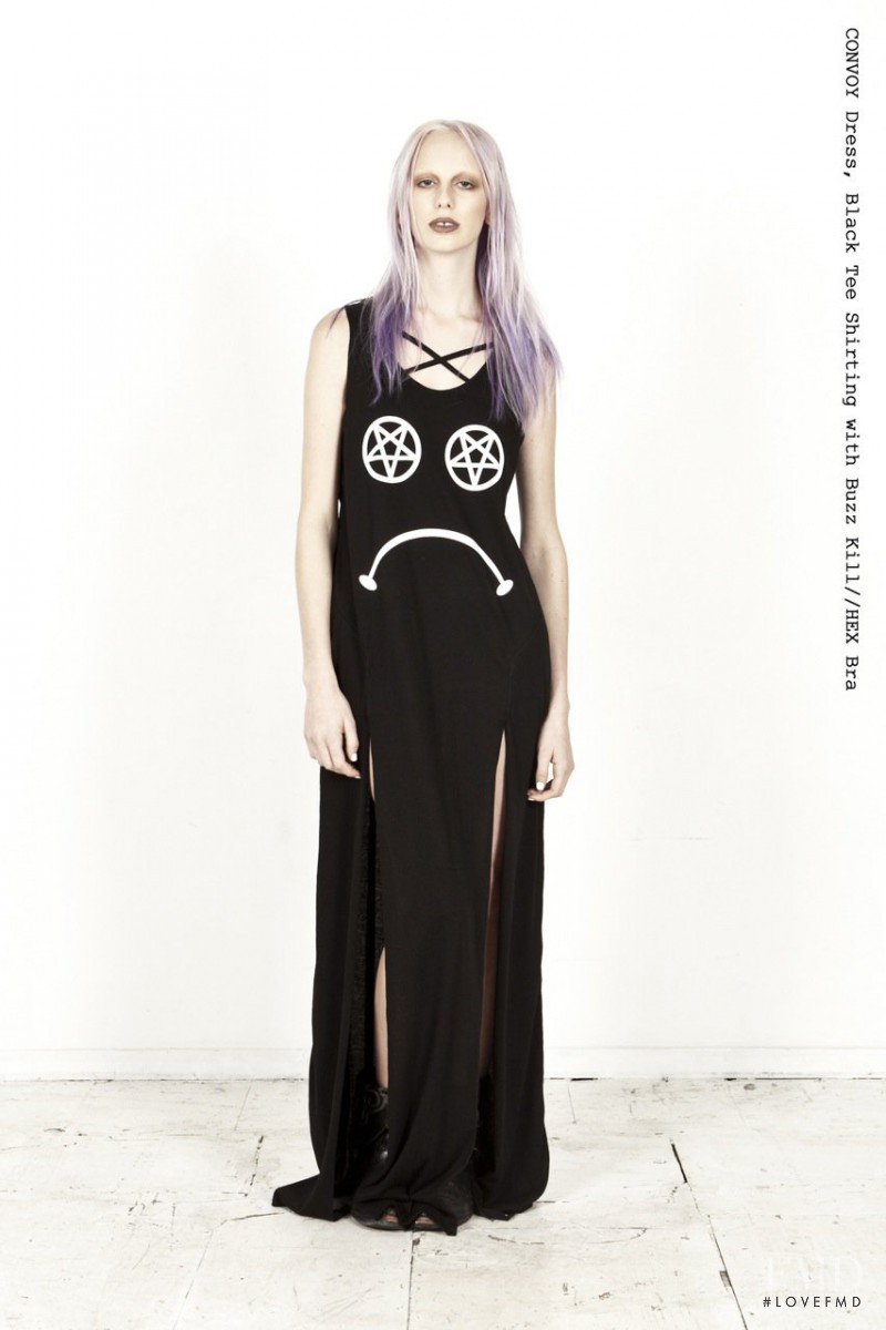 Lili Sumner featured in  the Jimmy D Buzz Kill lookbook for Spring/Summer 2012