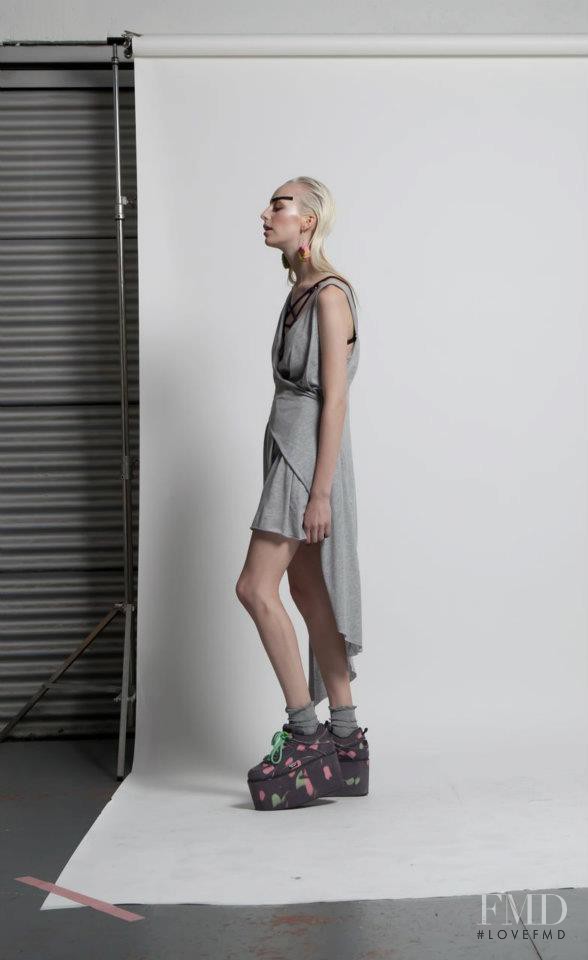 Lili Sumner featured in  the Jimmy D Rising Sun, Melting Moon lookbook for Spring/Summer 2013