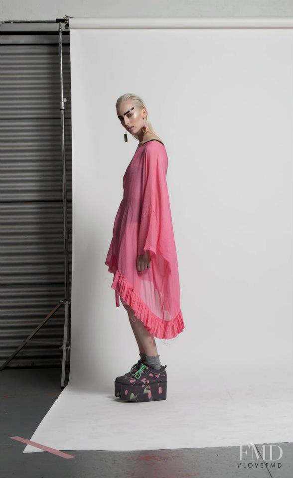 Lili Sumner featured in  the Jimmy D Rising Sun, Melting Moon lookbook for Spring/Summer 2013