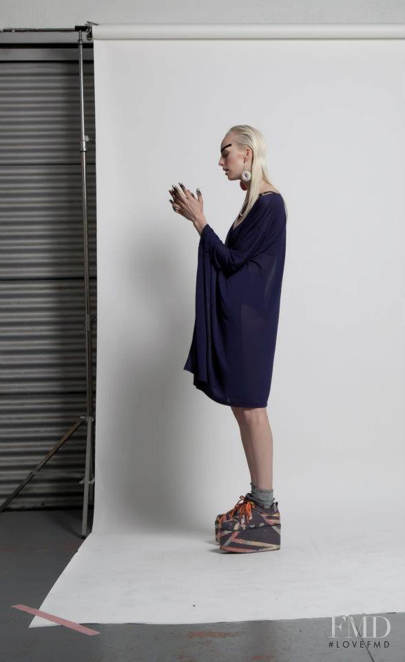 Lili Sumner featured in  the Jimmy D Rising Sun, Melting Moon lookbook for Spring/Summer 2013