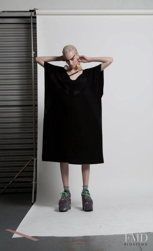 Lili Sumner featured in  the Jimmy D Rising Sun, Melting Moon lookbook for Spring/Summer 2013