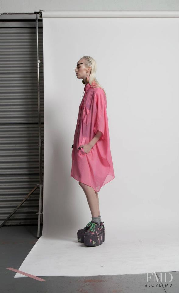 Lili Sumner featured in  the Jimmy D Rising Sun, Melting Moon lookbook for Spring/Summer 2013