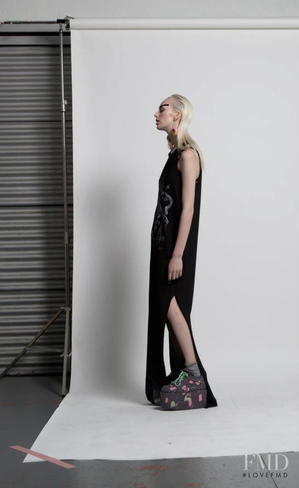 Lili Sumner featured in  the Jimmy D Rising Sun, Melting Moon lookbook for Spring/Summer 2013