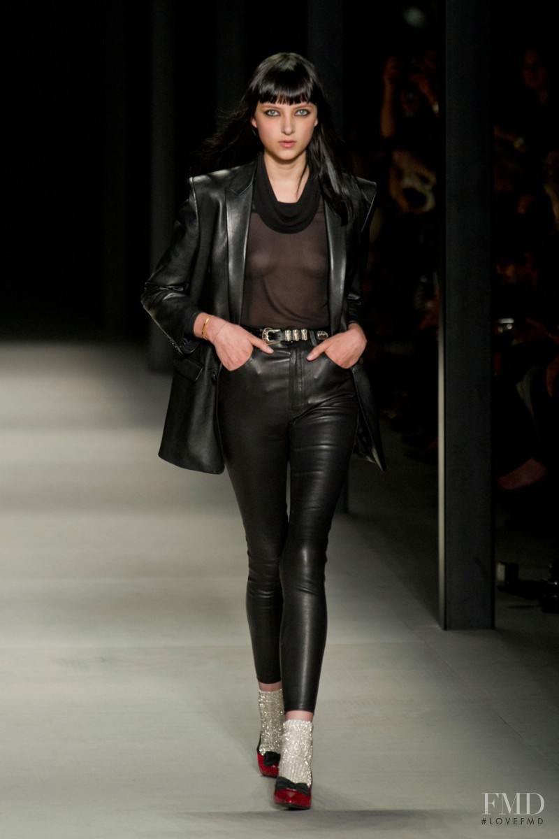 Saint Laurent fashion show for Spring/Summer 2014