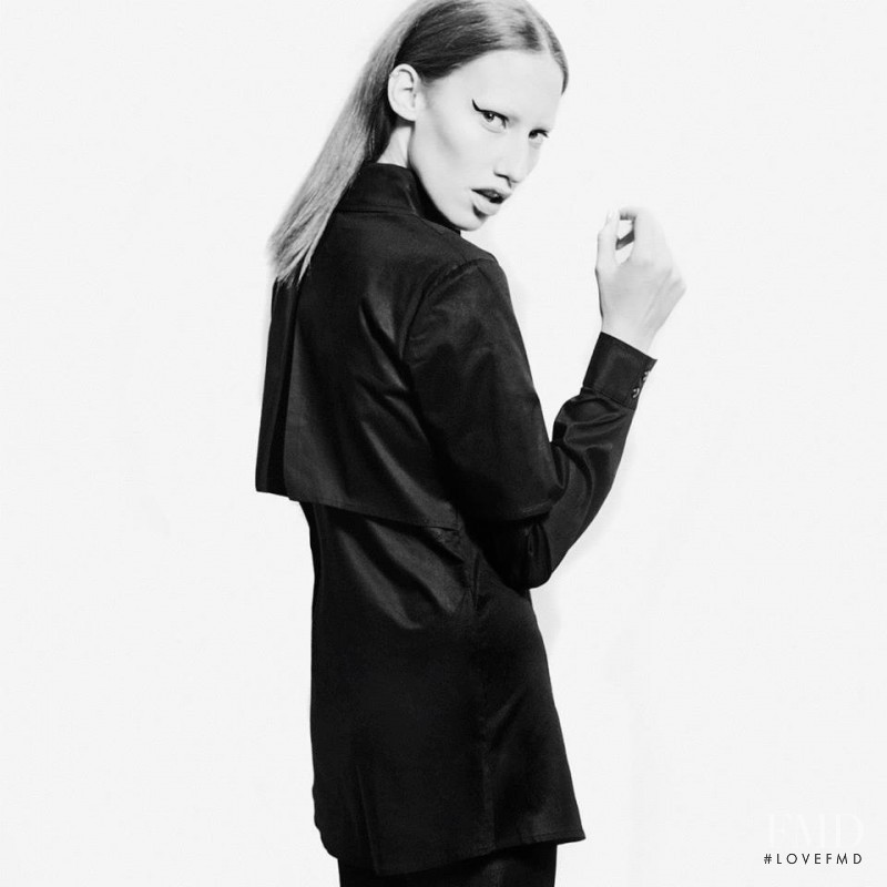 Marina Krtinic featured in  the BLACK\'D NY lookbook for Spring/Summer 2014