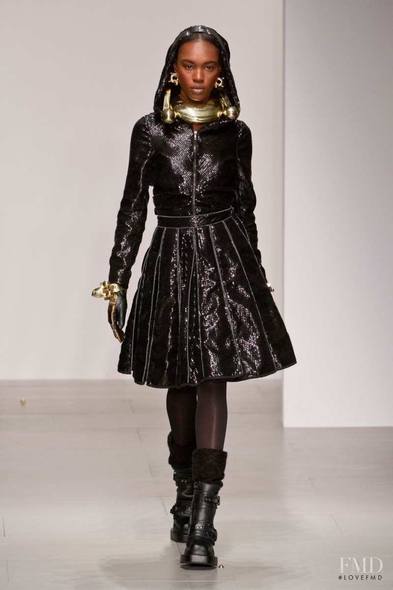 Sam Kareen Taylor featured in  the KTZ fashion show for Autumn/Winter 2014