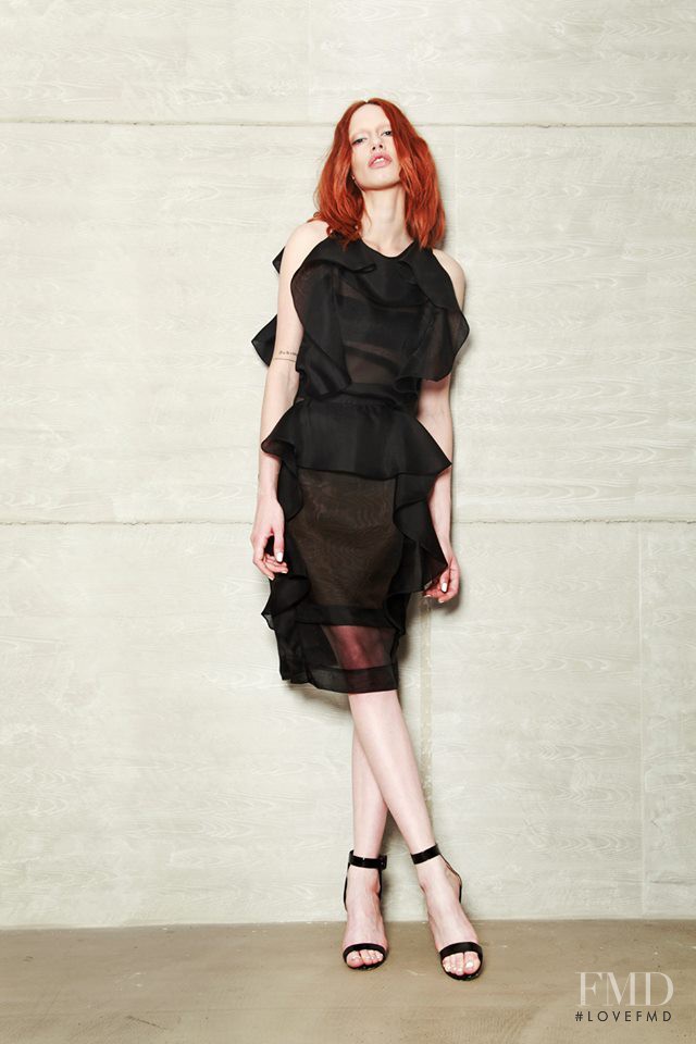 Marina Krtinic featured in  the Tamara Radivojevic lookbook for Spring/Summer 2014