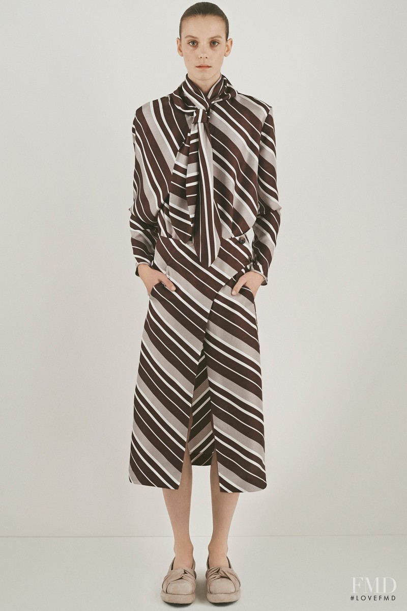 Phillipa Hemphrey featured in  the J.W. Anderson lookbook for Resort 2015