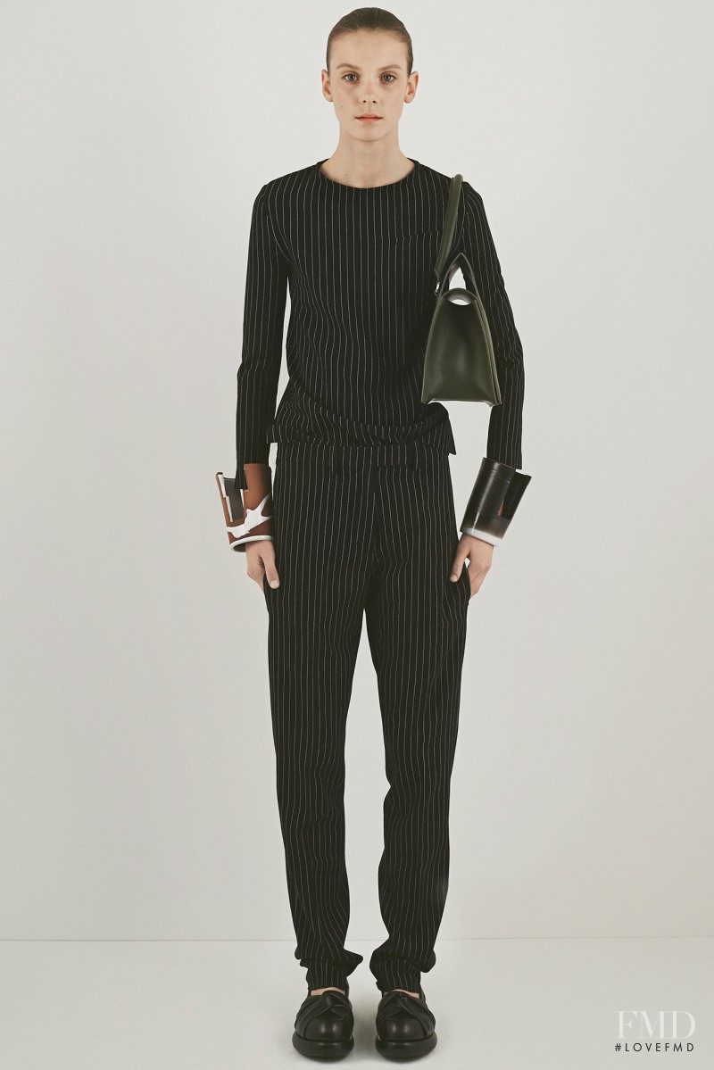 Phillipa Hemphrey featured in  the J.W. Anderson lookbook for Resort 2015