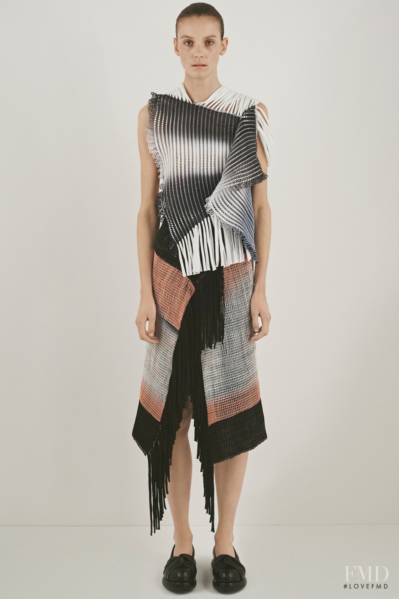 Phillipa Hemphrey featured in  the J.W. Anderson lookbook for Resort 2015