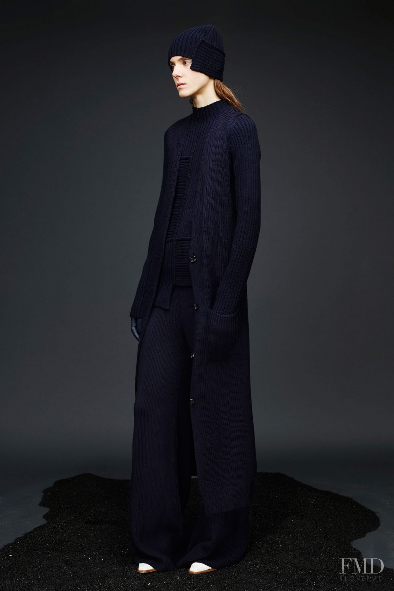 Phillipa Hemphrey featured in  the Joseph fashion show for Pre-Fall 2015