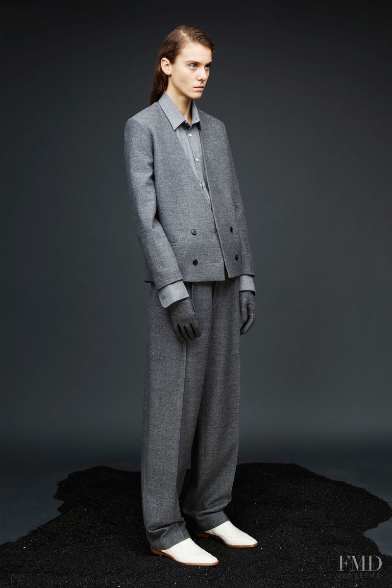 Phillipa Hemphrey featured in  the Joseph fashion show for Pre-Fall 2015