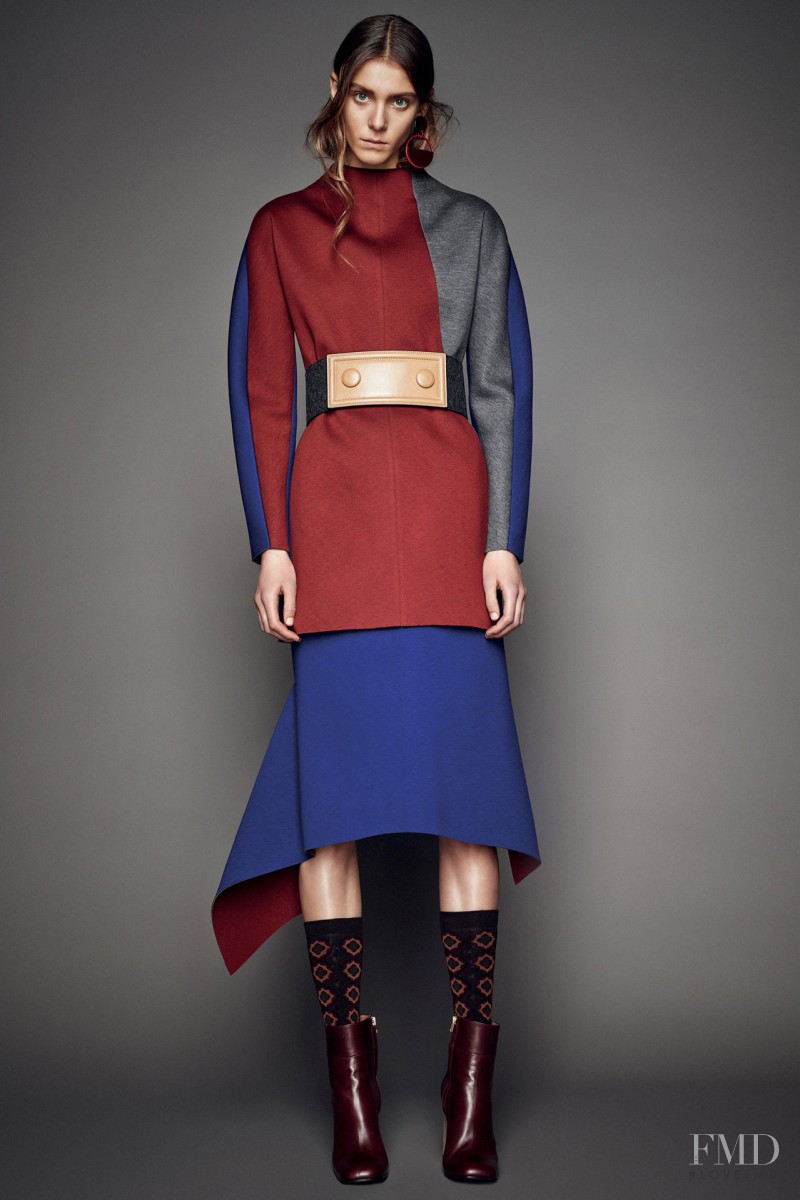 Phillipa Hemphrey featured in  the Marni fashion show for Pre-Fall 2015