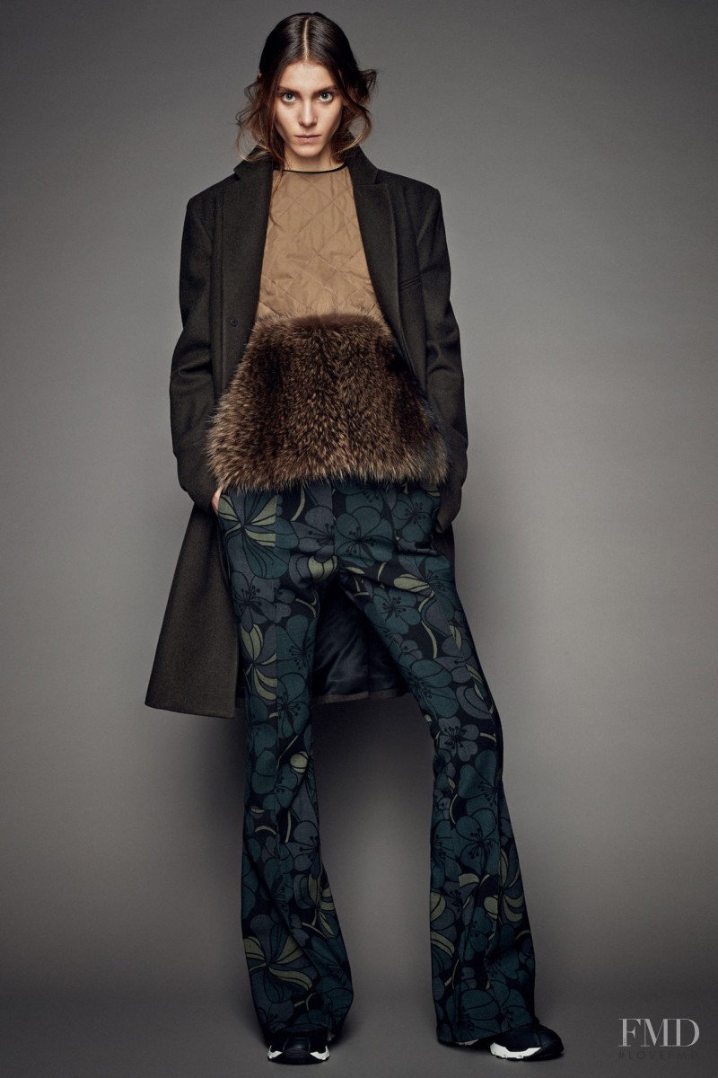 Phillipa Hemphrey featured in  the Marni fashion show for Pre-Fall 2015