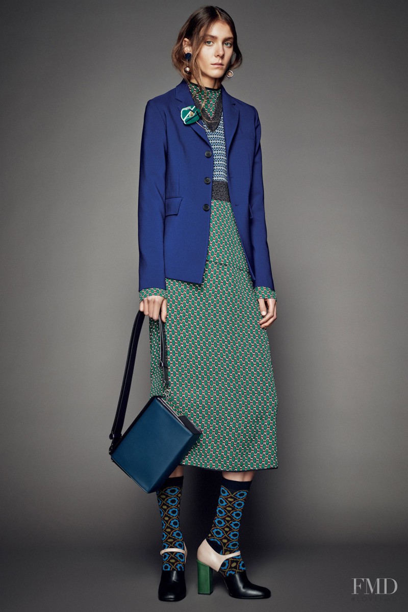 Phillipa Hemphrey featured in  the Marni fashion show for Pre-Fall 2015