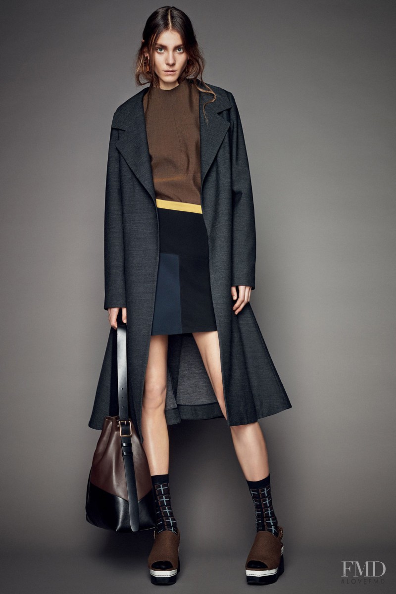 Phillipa Hemphrey featured in  the Marni fashion show for Pre-Fall 2015