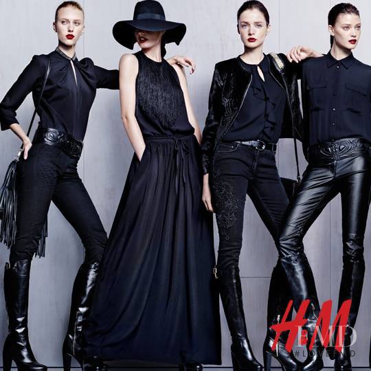 Diana Moldovan featured in  the H&M advertisement for Autumn/Winter 2013