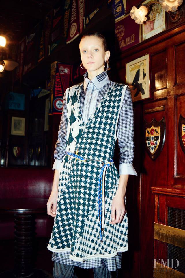 Phillipa Hemphrey featured in  the Acne Studios fashion show for Pre-Fall 2015