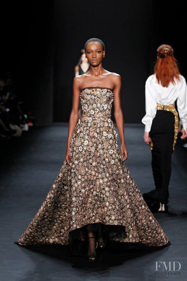 Badgley Mischka fashion show for Autumn/Winter 2015