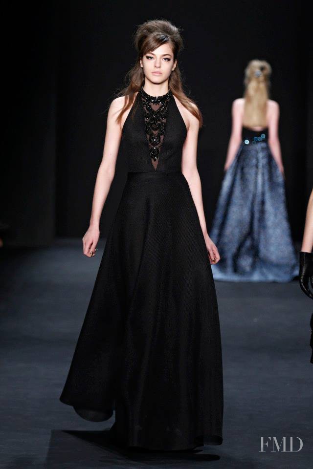 Badgley Mischka fashion show for Autumn/Winter 2015