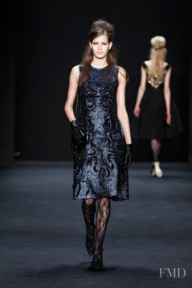 Badgley Mischka fashion show for Autumn/Winter 2015