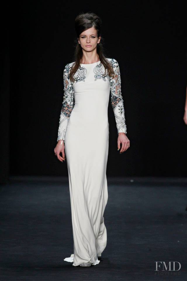 Badgley Mischka fashion show for Autumn/Winter 2015