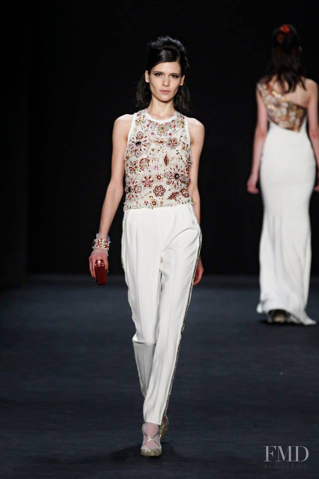 Badgley Mischka fashion show for Autumn/Winter 2015