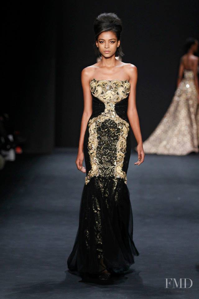 Badgley Mischka fashion show for Autumn/Winter 2015