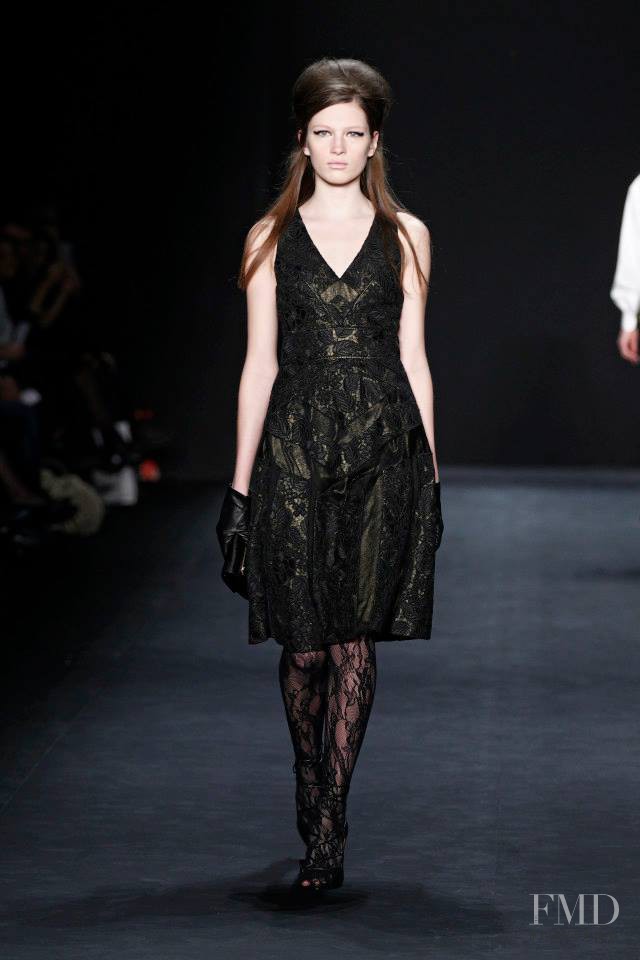 Badgley Mischka fashion show for Autumn/Winter 2015