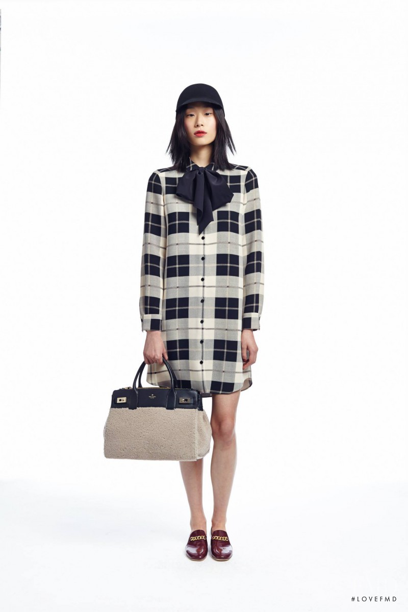 Meng Meng Wei featured in  the Kate Spade New York fashion show for Autumn/Winter 2015