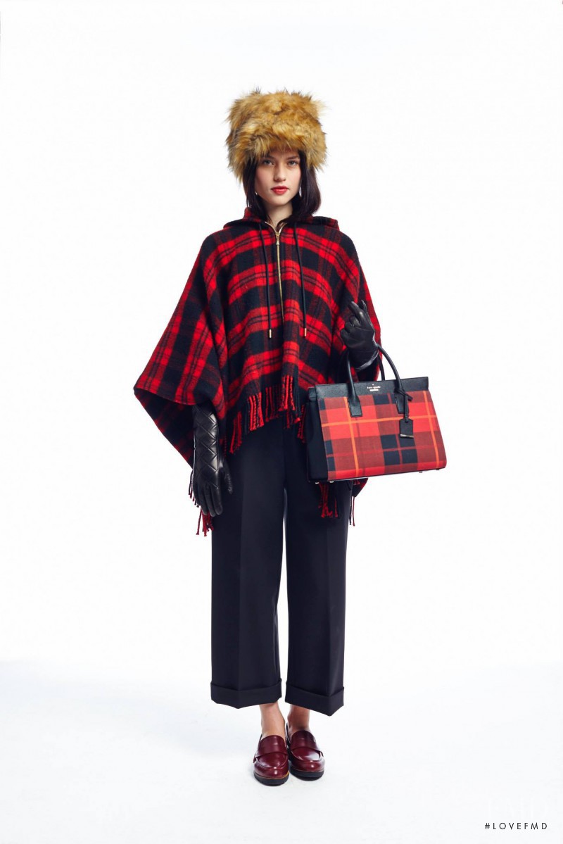Isis Bataglia featured in  the Kate Spade New York fashion show for Autumn/Winter 2015