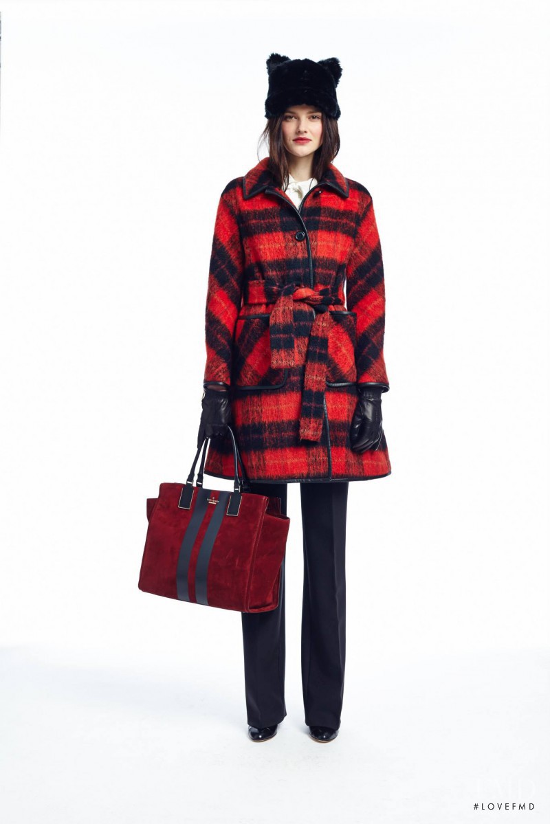 Dorota Kullova featured in  the Kate Spade New York fashion show for Autumn/Winter 2015