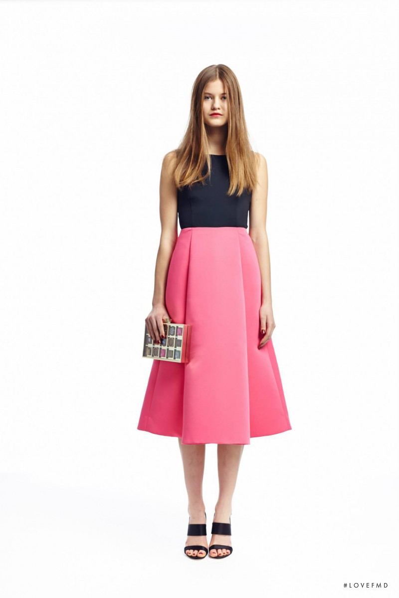 Nicole Abt featured in  the Kate Spade New York fashion show for Autumn/Winter 2015