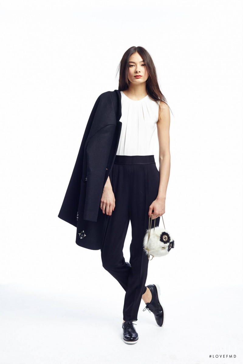 Alina Tsoy featured in  the Kate Spade New York fashion show for Autumn/Winter 2015
