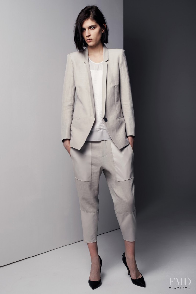 Kel Markey featured in  the Helmut Lang fashion show for Pre-Fall 2013