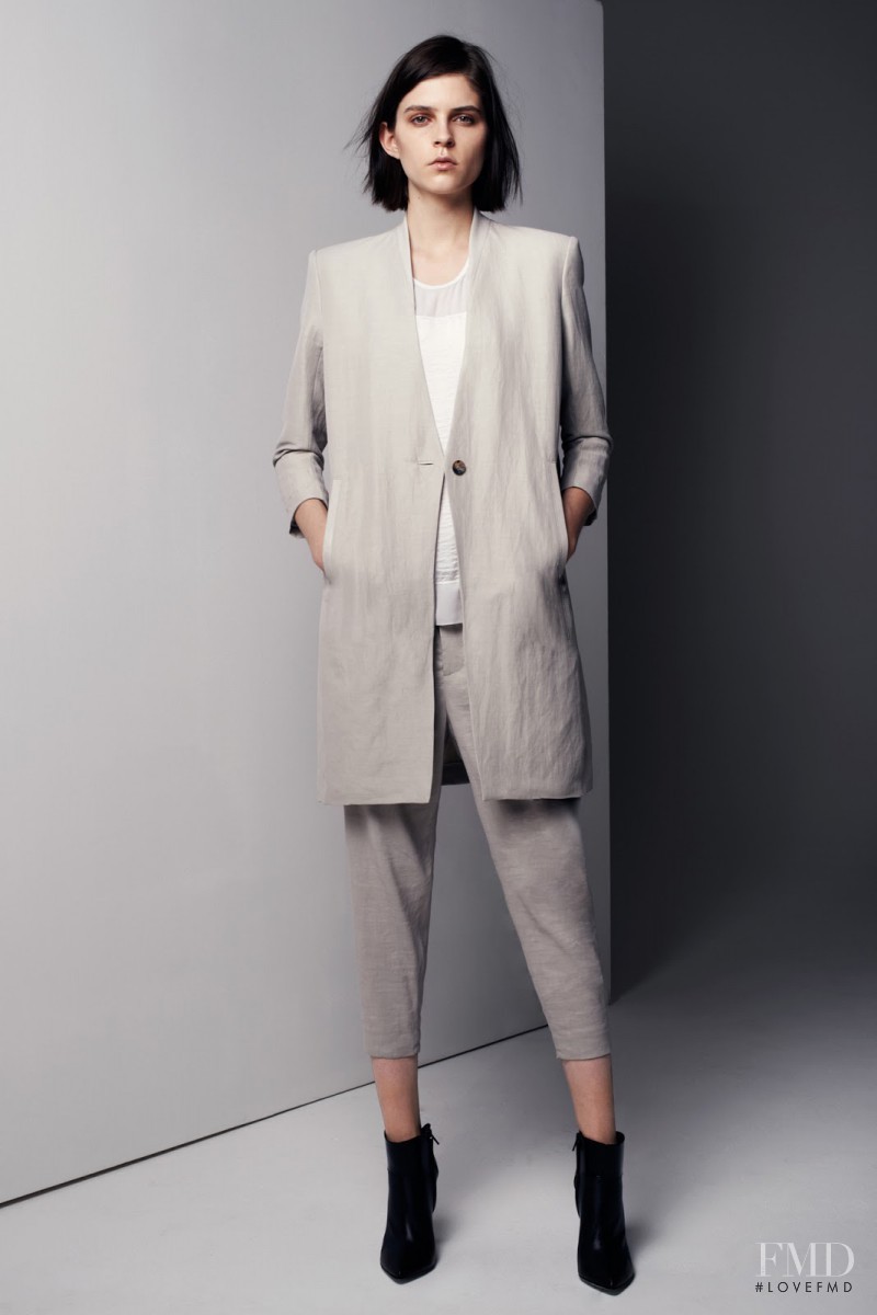 Kel Markey featured in  the Helmut Lang fashion show for Pre-Fall 2013