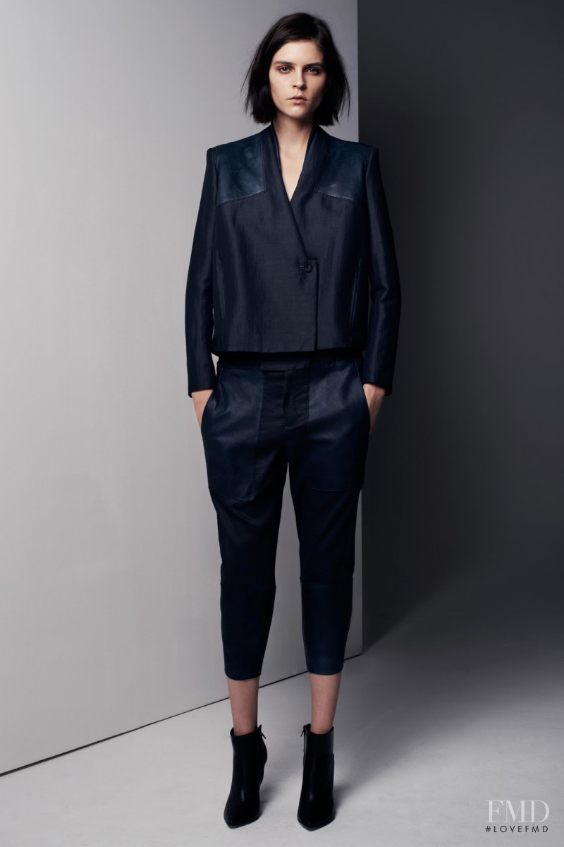 Kel Markey featured in  the Helmut Lang fashion show for Pre-Fall 2013